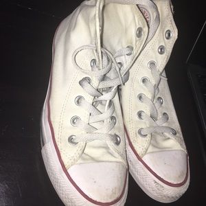 White High Top Converse